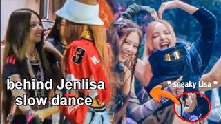 Jenlisa behind the scenes on Pink Venom MV 🧐
