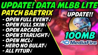 Data Mlbb Lite Full Event 100MB Patch Baetrix | Ml Lite | Mlbb lite | Cara Atasi Lag & Patah Patah