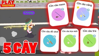 Review Full Bản Cập Nhật Mới, Mua và Test 5 Cây Cần Câu Mới Cực Ngon | Play Together