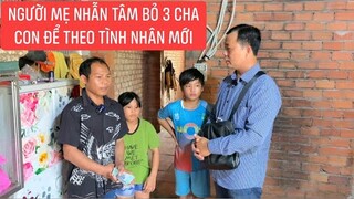 Trao tiền anh bị vợ bỏ té gãy tay chân phải nuôi 2 đứa con nhỏ...!