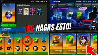 PELIGRO NO HAGAS ESTO NUEVO EVENTO HEROES!! - CONSIGUE MUCHOS HEROES GRATIS EN FC MOBILE 24!!