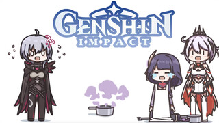 [Animation] Genshin X Honkai Impact 3 Fan Drawing Animation