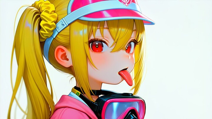 露西吐长舌头 😏🥵 | Lucy long tongue 😏🥵