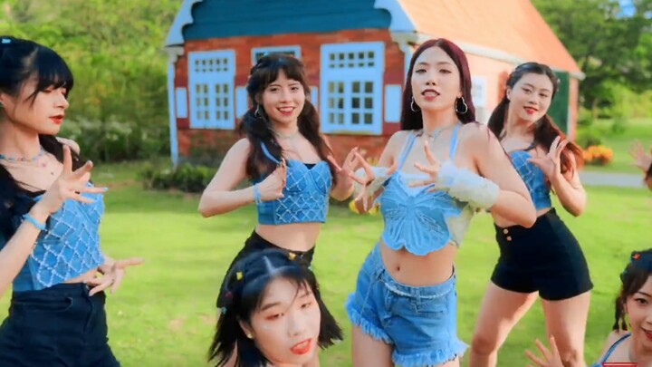 Tarian flip luar ruangan "Lin Nayeon-POP" telah hadir! Cuaca panas di musim panas, mari kita menjadi