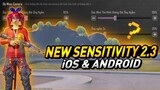 (Mới) Độ Nhạy 2.3 (iOS & Android) + 4 Ngón 🔥 | New Sensitivity 2.3 (iOS & Android) + 4 Fingers  😈