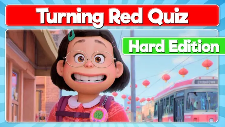 Turning Red Quiz - Hard Edition! Are you a super fan of Turning Red?