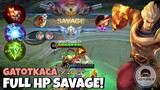 SAVAGE!! Mage Gatotkaca Gameplay - Well Played TV | MLBB