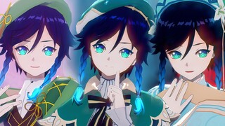 [Genshin Impact MMD/Wendy] I don’t know how to be drunk