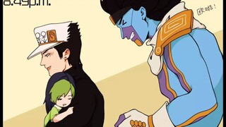 【JOJO亲子】承太郎与dio的带娃（上）