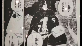 Tak bisa lepas dari nasib uchiha, Sarana akhirnya membuka kaleidoskopnya