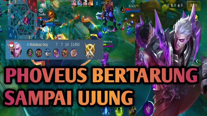 SAATNYA PHOVEUS TURUN TANGAN | GAMEPLAY MLBB