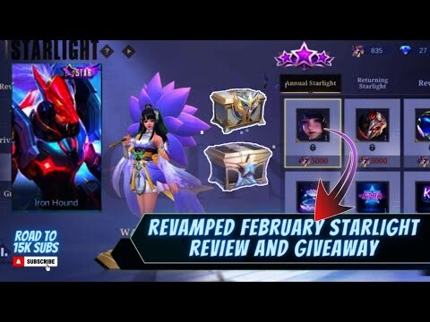 HOW MUCH 💎/DIAMONDS FOR ANNUAL STARLIGHT SKINS IN NEW REVAMPED STARLIGHT SHOP, GIVEAWAYS | MLBB