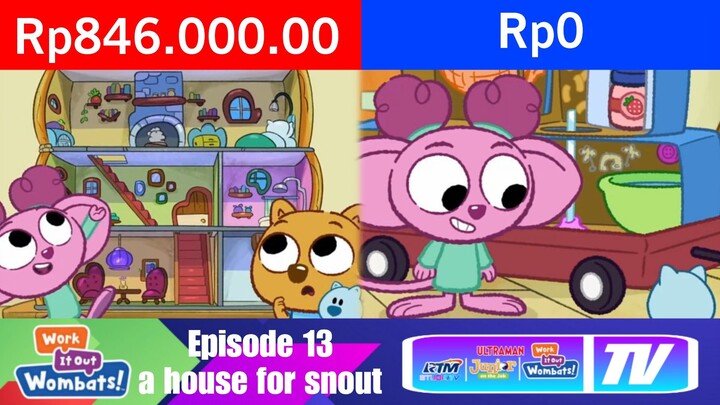 Work It Out Wombats Episode 13 a house for snout