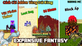 Cách Cài Addon Vùng Đất Rồng Bản 1.0.6 Mới (Không Lỗi) Cho Mcpe 1.16 Hữu Ích | KIDING MC