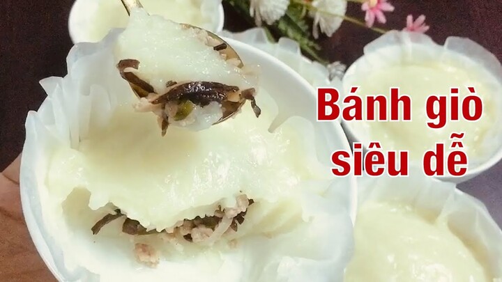 Cách Làm BÁNH GIÒ Bằng Chén (bát) Mềm Mịn,Nhanh và Ngon!!! | Tra My Cooking