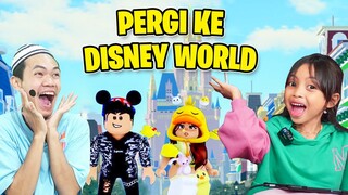 PERTAMAKALI LEIKA KE DISNEY LAND 😱😨 DISNEY WORLD MAGIC KINGDOM THEME PARK [ROBLOX INDONESIA]