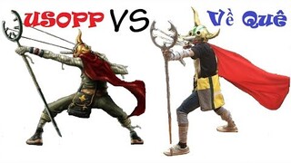 COSPLAY USOPP HOẠT HÌNH ONE PIECE ĐẬM CHẤT COOL NGẦU