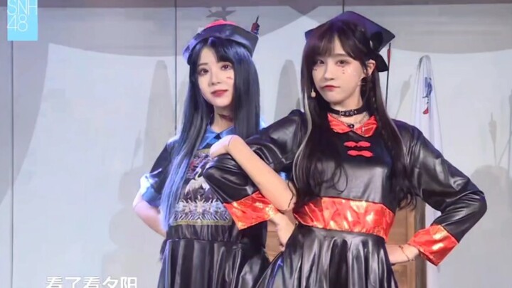 沙雕偶像王晓佳王睿琦表演《结伴》，X队太能整活了吧