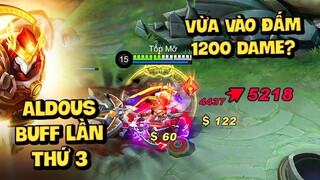 MLBB | ALDOUS BUFF LẦN 3: VỪA VÀO ĐẤM 1200 DAME? ĐÍCH THỊ LÀ CON CƯNG MOONTON? | Tốp Mỡ Gaming