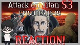 Attack On Titan Season 3 Episode 16 -18 Reaction ! | Shingeki no Kyojin S3 Episode 16-18 Exaplied