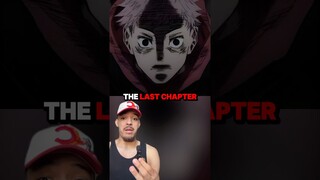 THE LAST CHAPTER OF JJK…#anime #manga #shorts