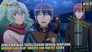 AKHIR YANG BAHAGIA BUAT MAKOTO | Alur Cerita Tsuki ga Michibiku Isekai Douchuu S2 25 END