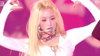 GIDLE SBS歌谣大战Villain Dies+Tomboy全场舞台！