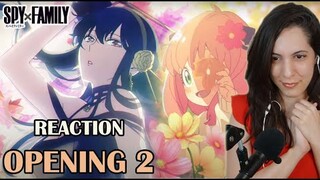 OPENING 2 REACTION  |  SPY X FAMILY