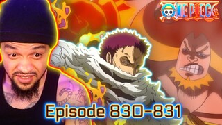 Katakuri And Them Are Diffy! One Piece Reaction Episodes 830 And 831