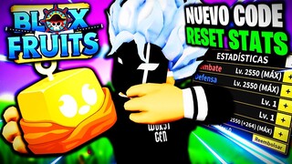 NUEVO CODE RESET STATS🤑 ¿COMO DEBES COLOCAR TUS ESTADÍSTICAS? en BLOX FRUITS 2024✅