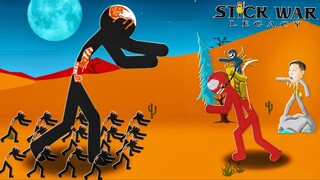 NẾU SLENDERMAN SẢN XUẤT ZOMBIE KHỔNG LỒ TIÊU DIỆT VUA ZOMBIE NGƯỜI QUE TRONG STICK WAR LEGACY