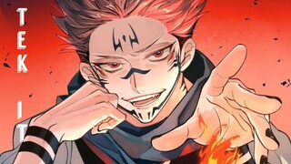 Jujutsu Kaisen -Yuji Itadori x Sukuna's first appearance - Tek it (Cafuné)