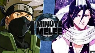 【一分钟混战】卡卡西VS朽木白哉 Kakashi vs Byakuya (Naruto vs Bleach)_压制版