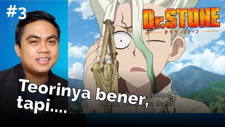 Apakah sains di anime Dr Stone benar? React dan Pembahasan - Episode 3