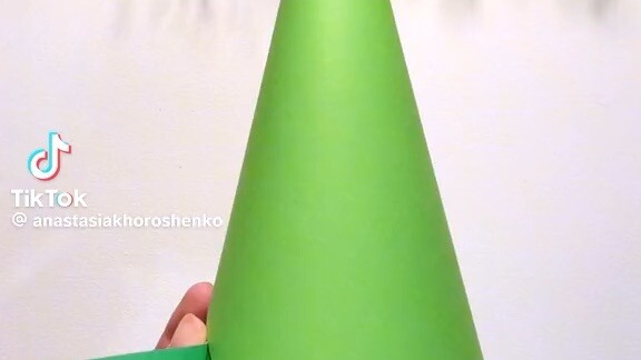 PAPER CHRISTMAS TREE#CHRISTMASTREE