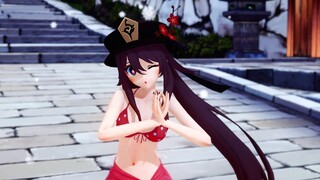 原神MMD 胡桃   广寒宫