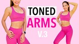 TONED ARMS V.3 | SLIM ARMS WORKOUT | LEAN ARMS WORKOUT FOR WOMEN AT HOME | SLIMMER ARMS IN 15 DAYS