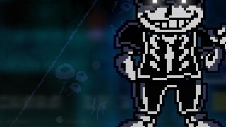 [Animation/60fps] [Nickolas! DustBelief] Faith Dust Sans encounter first