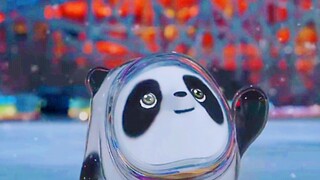 被冰墩墩挥手告别整破防了T﹏T
