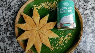 Bánh Khoai Mì Nướng thơm ngon Với Nước Cốt Dừa Tươi Cocoxim