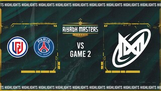 Game 2 Highlights: PSG.LGD vs Nigma Galaxy | BO3 | Riyadh Masters 2022 Quarter-Finals