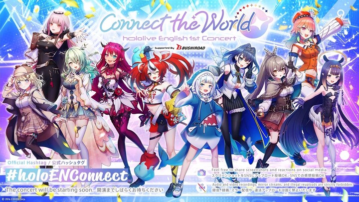 Hololive English 1st Concert - Connect The World