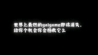 “世界上最燃的galgame即将消失，给你个机会你会拯救它么”【Muv-LuvALT/MAD/甲21号作战/樱花作战/全球佯攻作战/神作】