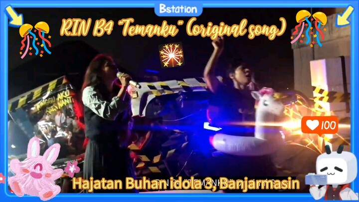 Sankyu berKaraoke lead by Rin B4 sing "Temanku" (original song)