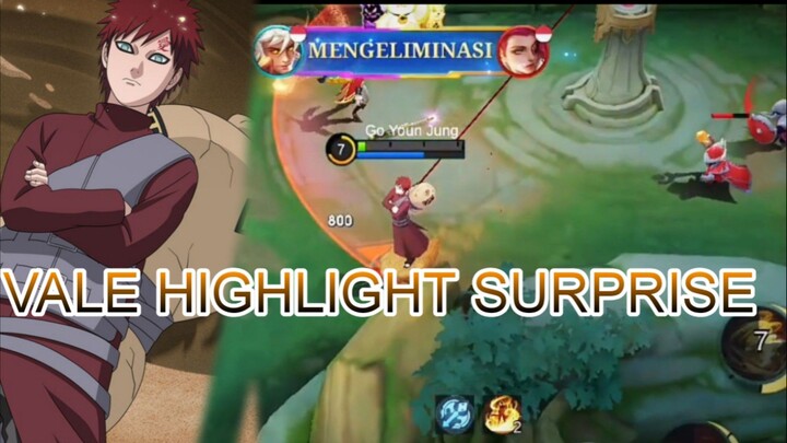 VALE HIGHLIGHT SURPRISE