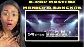 TREASURE - [T.M.I] EP.25 '2022 K-POP MASTERZ' IN MANILA & BANGKOK Behind The Scenes | REACTION