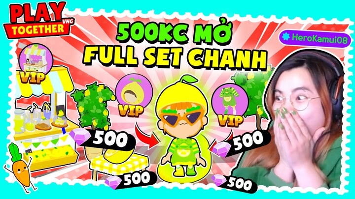 KAMUI LẦN ĐẦU MỞ FULL SET CHANH CHỈ VỚI 2 LẦN - 500 KIM CƯƠNG TRONG PLAY TOGETHER