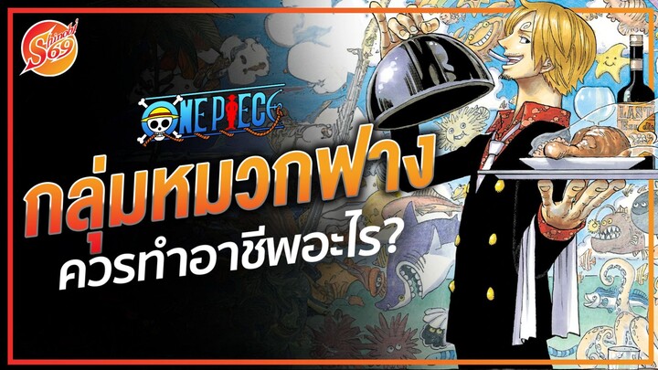 ONE PIECE : ถ้ากลุ่มหมวกฟางไม่ได้เป็นโจรสลัด จะทำอาชีพอะไร
