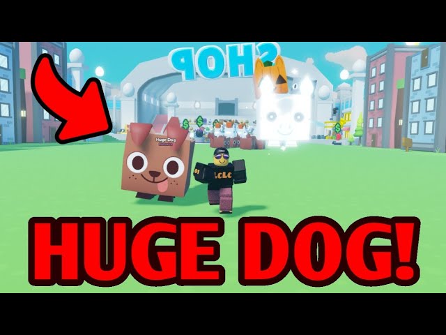 🔥Roblox Big Games Pet Simulator X DOG🔥CODE INCLUDED - IN HAND 🚚SHIP FAST