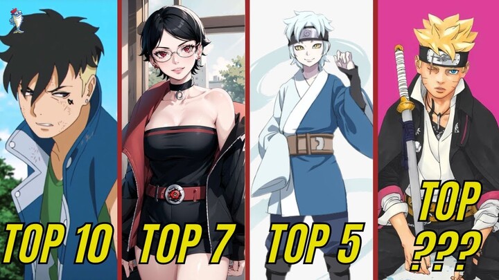 TOP 10 NGƯỜI THÔNG MINH NHẤT BORUTO BLUE VORTEX